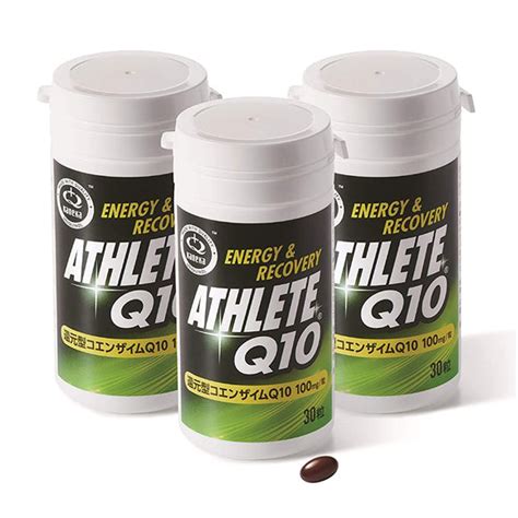 Athlete Q10 30 Tablets X 3 Packs Goods Of Japan