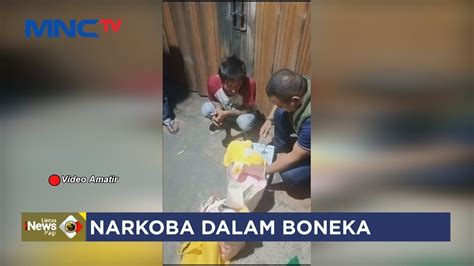 Diringkus Polisi Kurir Narkoba Sembunyikan Sabu Dalam Boneka Lip