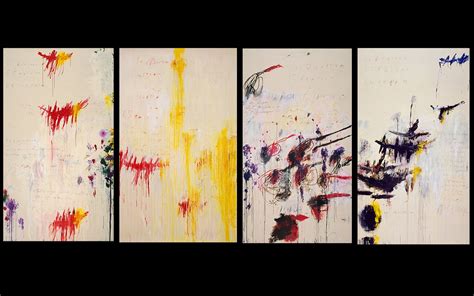 Cy Twombly The Four Seasons Spring Summer Autumn And Winter 1993