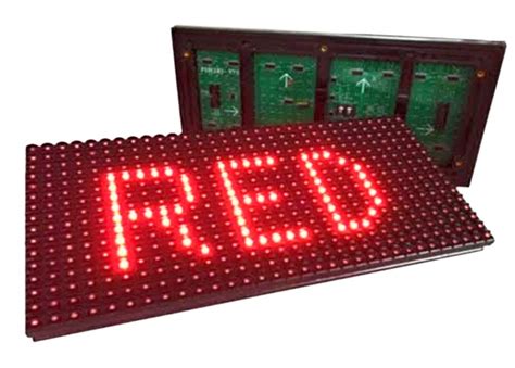 P10 Dip Waterproof 1R Led Display Panel Flyup Technology Digital LED