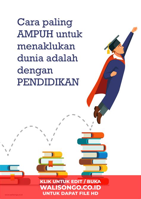 25 Desain Gambar Poster Pendidikan Terbaru 2020 Keren Free Download