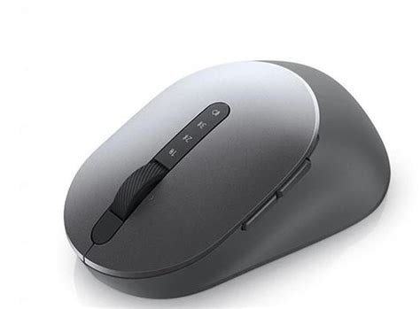 3 Button Abs Plastic Body Optical Laser Grey Dell Wireless Mouse ...