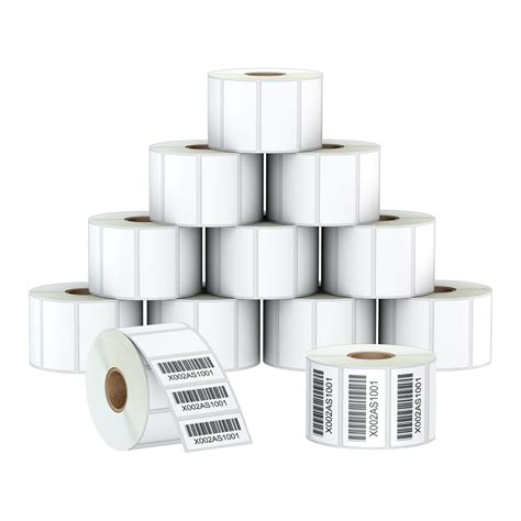 Get Great Savings RBHK 12 Rolls Direct Thermal Labels 2 1 4 X 1 1 4