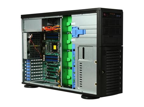 SUPERMICRO SuperWorkstation SYS 7047A T 4U Rackmountable Tower Server