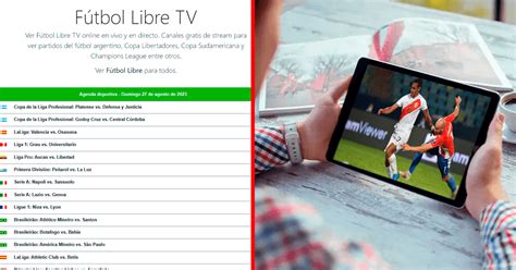 F Tbol Libre Tv Resultados En Vivo Y Agenda Online Experimente