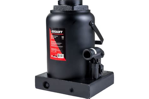 Гидравлический бутылочный домкрат Gigant 50Т, подхват 280мм, подъем ...