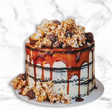 Semi Nude Popcorn Caramel Vanoir