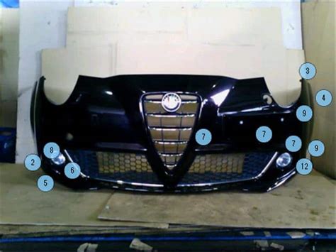 Used Front Bumper ALFA ROMEO Mito 2011 ABA 95514P BE FORWARD Auto Parts