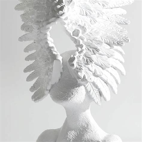 Angel Wings Large Statue Figurines Home Luxury Decoration