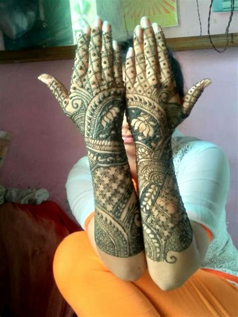 Simple Mehandi Design Mehandi Designs Hand Henna Hand Tattoos