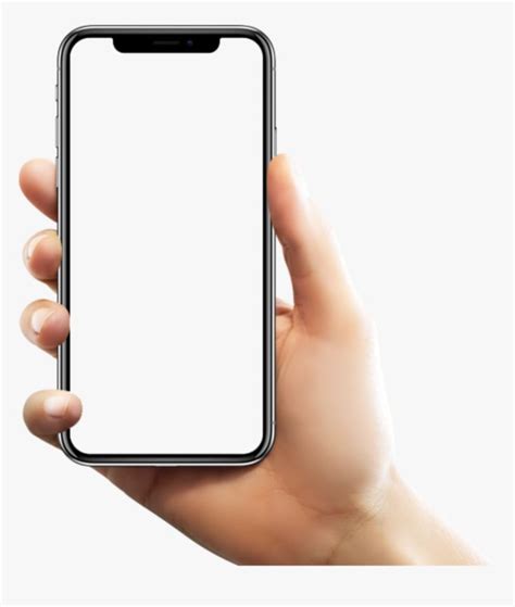 Hp Handphone Mobile Frame Hand Iphone X Png Transparent Png Is