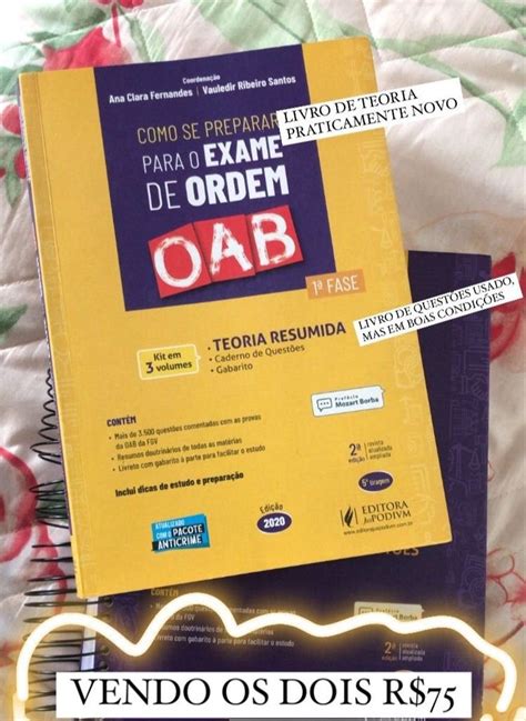 Livro Como Se Preparar para O Exame da Oab xxxii Vício de Uma