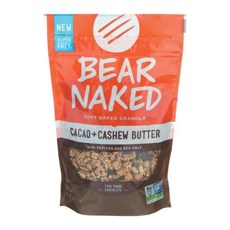 Bear Naked Soft Baked Granola Cacao Cashew Butter Oz Walmart