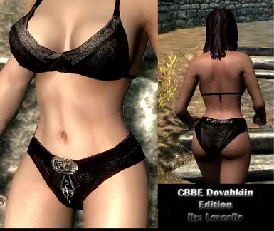 Cbbe Dovahkiin Edition Bikini Underwear At Skyrim Nexus Mods And Community