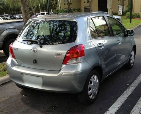 Buy Used 2010 Toyota Yaris Base Hatchback 4 Door 1 5L In West Palm