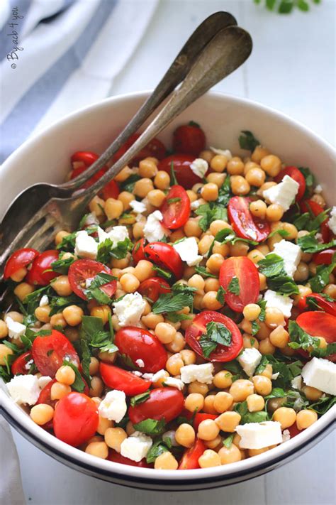 Salade De Pois Chiches Tomates Et F Ta Recette Facile