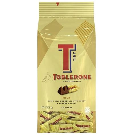 Мини Шоколадчета Toblerone 34 бр с цена от 9.99 лв. - eBag.bg
