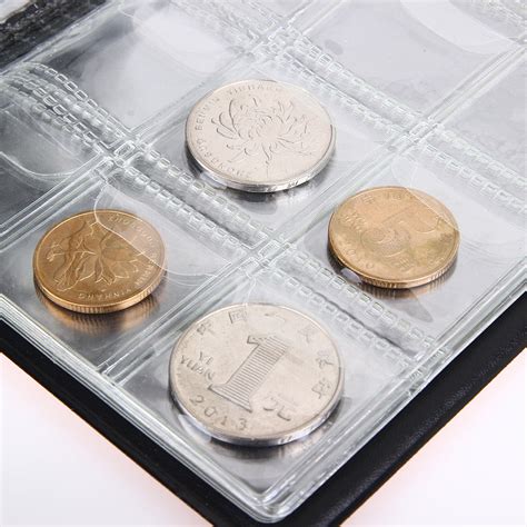 Coin Holder Collection Storage Collecting Penny Pockets Album Book