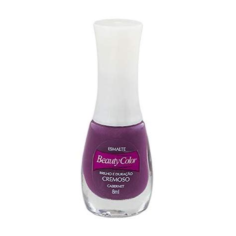 Esmalte Beauty Color Cremoso Cabernet 8ml Farma Conde