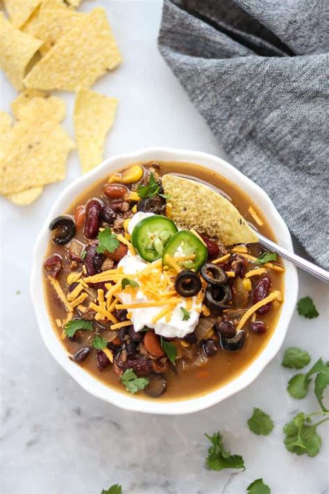 Best Vegan Taco Soup Vegan Blueberry