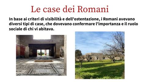 Le Case Dei Romani