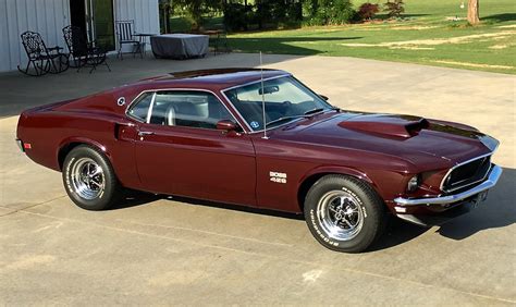 Royal Maroon 1969 Ford Mustang