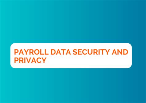 Payroll Data Security And Privacy Mercans