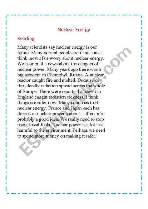 Lesson Nuclear Energy By Teach Simple Worksheets Library