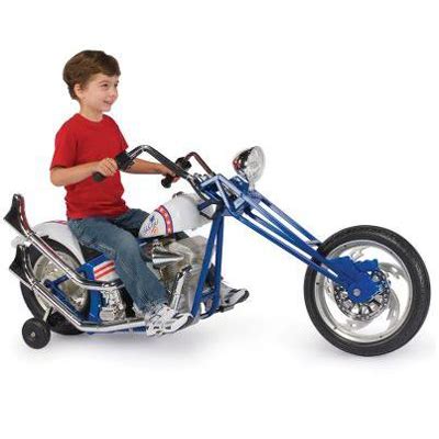 The Evel Knievel Kids Chopper - Allows Kids To Set Their Own Motorcycle ...