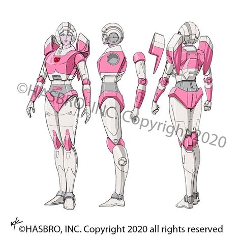 Earthrise Arcee Concept Art By Ken Christiansen - Transformers News ...