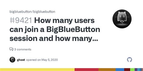 How Many Users Can Join A Bigbluebutton Session And How Many Rooms Can