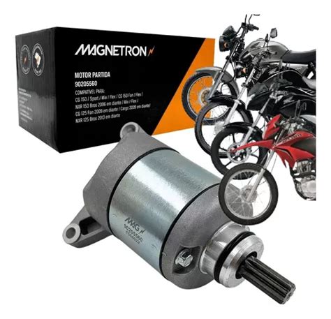 Motor Partida Arranque Cg Fan Titan 150 Nxr Bros Broz 150 Frete grátis