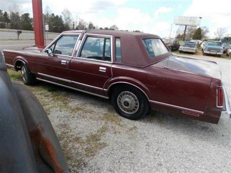 1985 Lincoln Town Car Base 4dr Sedan For Sale Lincoln Town Car Base 4dr Sedan 1985 For Sale