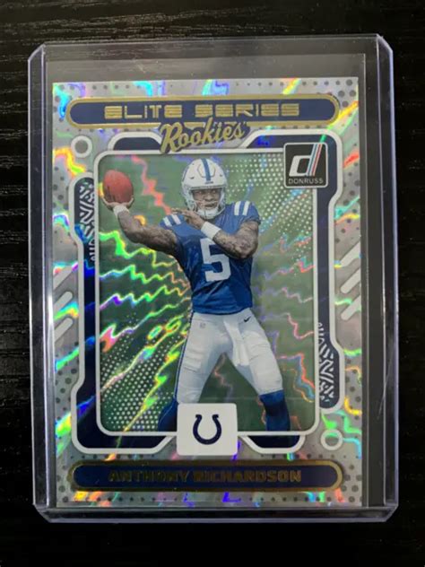 2023 PANINI DONRUSS Anthony Richardson Elite Series Recrues RC 2 Colts