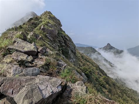 劍龍稜新路線 鋸齒稜茶壺山稜線縱走之繩索已拆 老蝦