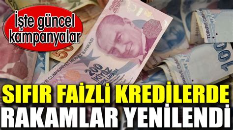 Sıfır faizli kredilerde rakamlar yenilendi İşte güncel kampanyalar