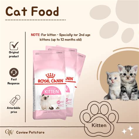 Jual Royal Canin Second Age Kitten Kg Shopee Indonesia