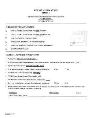 Fillable Online Permit Application Form Fax Email Print Pdffiller