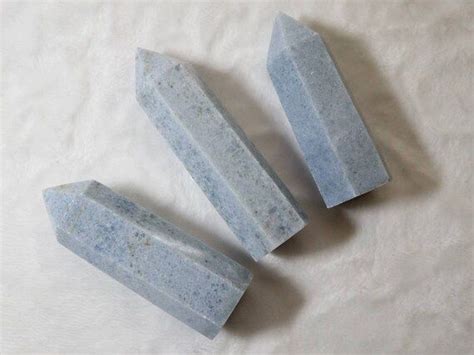 Blue Calcite Points American Seller Fast Shipping Etsy