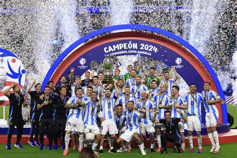 Argentina Beats Colombia To Win Record 16th Copa America