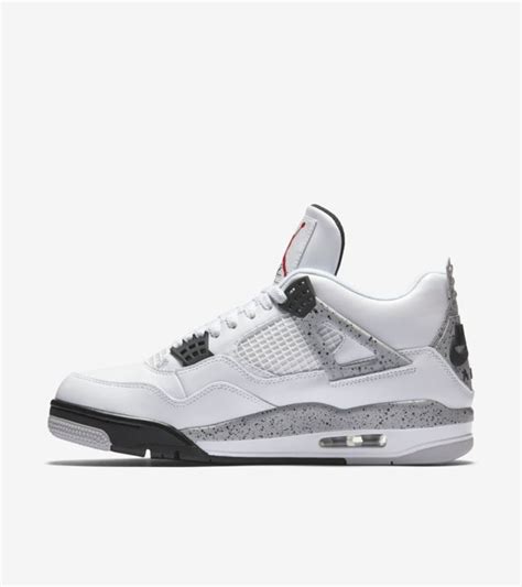 Air Jordan 4 Retro White Cement Grey Release Date Nike Snkrs Us