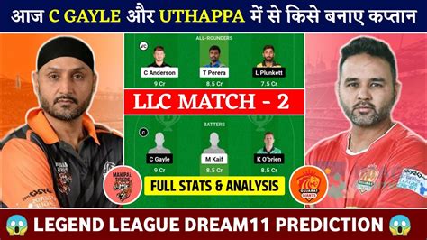 MNT Vs GJG Dream11 Team Prediction Manipal Tigers Vs Gujarat Giants