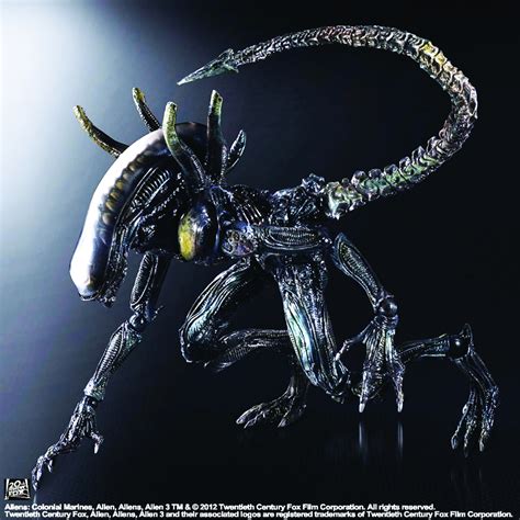 Dec Aliens Colonial Marines Play Arts Kai Lurker Af Previews