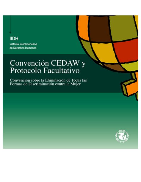 Convenci N Cedaw Y Protocolo Facultativo