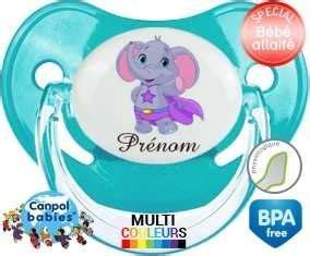 Tetine Personnalisee Elephant Super H Ros Pr Nom Embout Anatomique