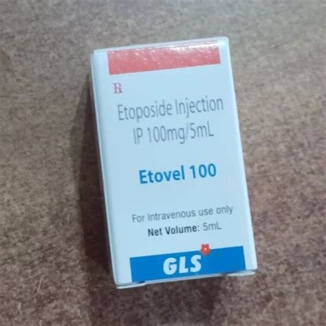 Etoposide Mg Gls Pharma Ltd Etovel Mg Injection Packaging