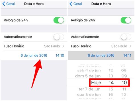 Iphone S Como Ajustar Data E Hora Do Celular Da Apple Dicas E