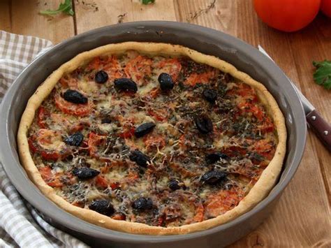 Recettes De Tarte Au Thon Et Olive