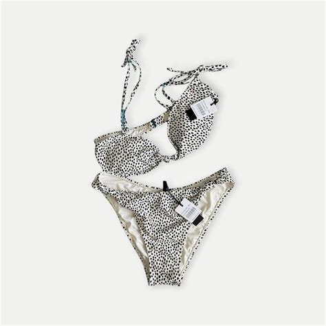 Kendall Kylie Swim Kendall Kylie Spotted Bikini Nwt Poshmark