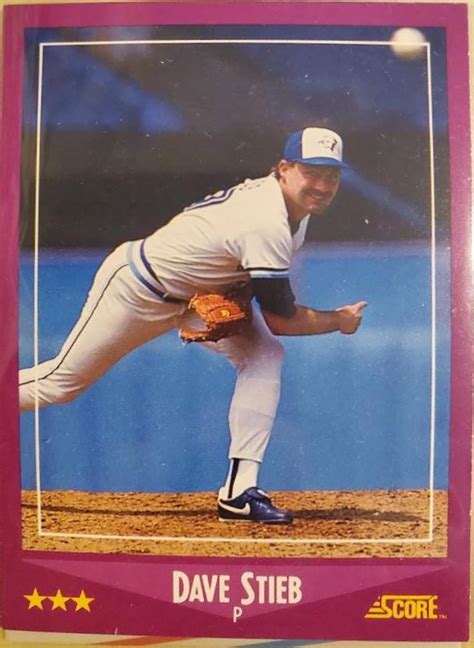 Dave Stieb #76 Prices | 1988 Score | Baseball Cards